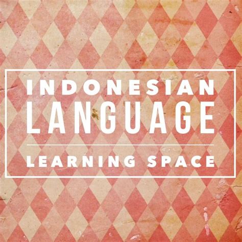 indonesian language learning resources